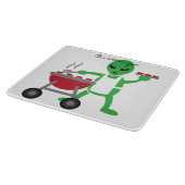 Alien Barbecue Cookout Thunder_Cove Snijplank (Hoek)
