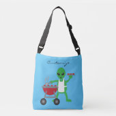 Alien Barbeque Cookout Thunder_Cove Crossbody Tas (Voorkant)
