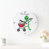 Alien Barbeque Cookout Thunder_Cove Grote Klok (Huis)