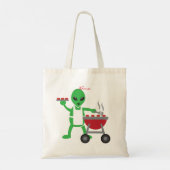 Alien Barbeque Cookout Thunder_Cove Tote Bag (Achterkant)