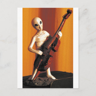 Alien Bass-ics Briefkaart