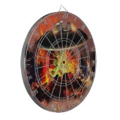 Alien BB-Q-dartboard Dartbord (Voorkant Links)