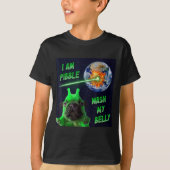 Alien Bble Funny Brainrot Dog Meme Space I Am Bble T-shirt (Voorkant)