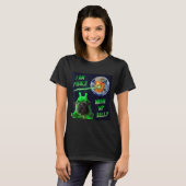 Alien Bble Grappige Brainrot Hond Meme Ruimte Ik B T-shirt (Voorkant volledig)
