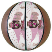 Alien BBQ Koe ontvoering grap Basketbal (Verticaal)