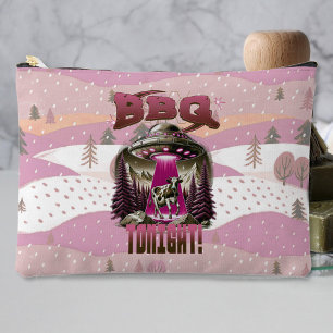 Alien BBQ Koe ontvoering grap Etui