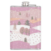 Alien BBQ Koe ontvoering grap Heupfles (Achterkant)