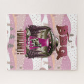 Alien BBQ Koe ontvoering grap Legpuzzel (Horizontaal)