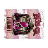 Alien BBQ Koe ontvoering grap Magneet (Horizontaal)