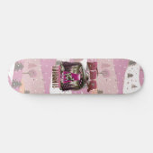 Alien BBQ Koe ontvoering grap Persoonlijk Skateboard (Horizontaal)