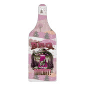 Alien BBQ Koe ontvoering grap Snijplank (Voorkant)