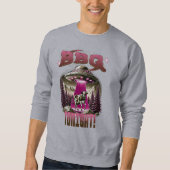 Alien BBQ Koe ontvoering grap Trui (Voorkant)
