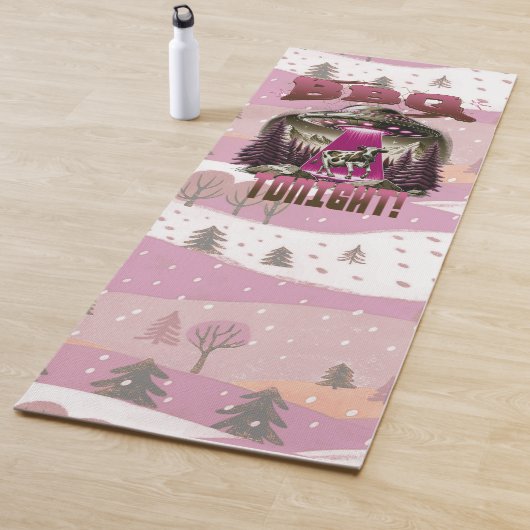 Alien BBQ Koe ontvoering grap Yogamat (In situ)