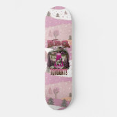 Alien BBQ Koe Raapt Grap Persoonlijk Skateboard (Voorkant)