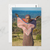 Alien Beauty Briefkaart (Voorkant / Achterkant)