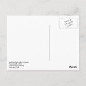 Alien Beauty Briefkaart (Achterkant)