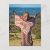 Alien Beauty Briefkaart (Voorkant)