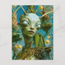 Alien Beauty - Freepa Briefkaart