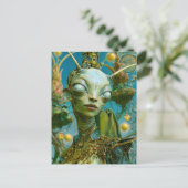 Alien Beauty - Freepa Briefkaart (Staand voorkant)
