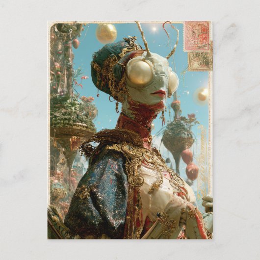 Alien Beauty - Kishmar Briefkaart (Voorkant)
