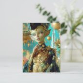 Alien Beauty - Lepjinda Briefkaart (Staand voorkant)