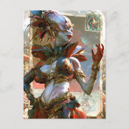 Alien Beauty - Lispa Briefkaart