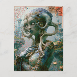 Alien Beauty - Sapphron Briefkaart