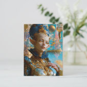 Alien Beauty - Sclar Briefkaart (Staand voorkant)
