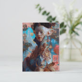 Alien Beauty - Themule Briefkaart (Staand voorkant)