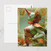 Alien Beauty - Thula Briefkaart (Voorkant / Achterkant)