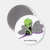 Alien Bee ronde magneet (Voorkant / Achterkant)