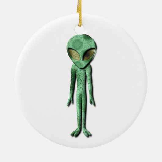 Alien Being Ornament (Achterkant)