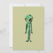 Alien Being Uitnodiging (Voorkant)