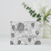 Alien Believe Briefkaart (Staand voorkant)