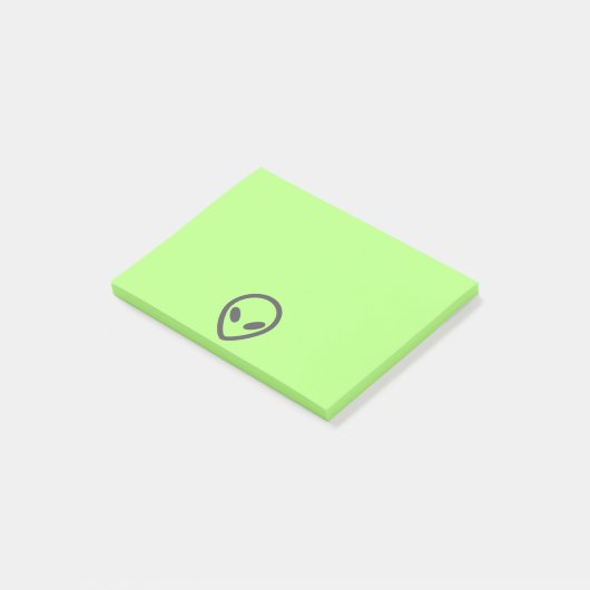 Alien Believe Custom Post-it® Notes (Schuin)