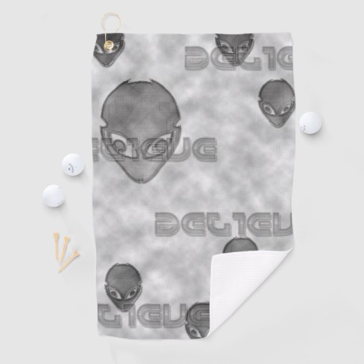 Alien Believe Golfhanddoek (Insitu)