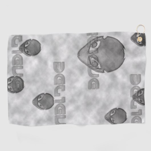 Alien Believe Golfhanddoek (Horizontaal)