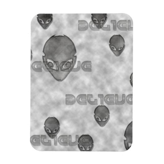 Alien Believe Magneet (Verticaal)