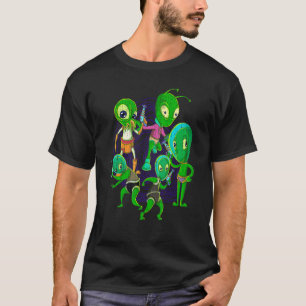 Alien Believer buitenaardse Sci Fi Cute Alien T-shirt
