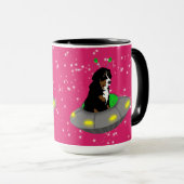 Alien Bernese Mountain Dog Mok (Voorkant rechts)