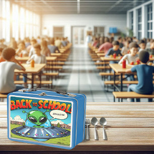 Alien bestudeert de aarde