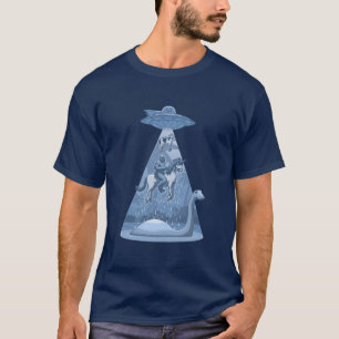 Alien, Bigfoot, Unicorn, Nessie T-shirt