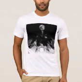 Alien Biker (Black & White versie) T-shirt (Voorkant)