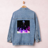 Alien Biker (Dreamy Version) Tri-Blend Shirt Denim Jacket (Hangar)