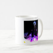 Alien Biker (Dreamy Version) Tri-Blend Shirt Koffiemok (Voorkant rechts)