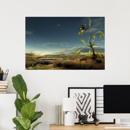 Alien Biotope Poster (Thuiskantoor)