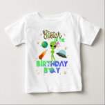 Alien Birthday Boy Party Theme Spaceship Sister T-<br><div class="desc">Aliens Lovers...  Viel nog een jaar in het leven van je zoon,  godson,  neef,  vriend. Creëer momenten met dit ongelooflijke thema voor een feestje. Aanpassen met vrienden en familie</div>