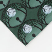 Alien Blanket Cute Alien Gray Art Fleece Blanket (Hoek)