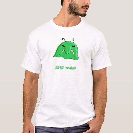 Alien blob t-shirt (Voorkant)