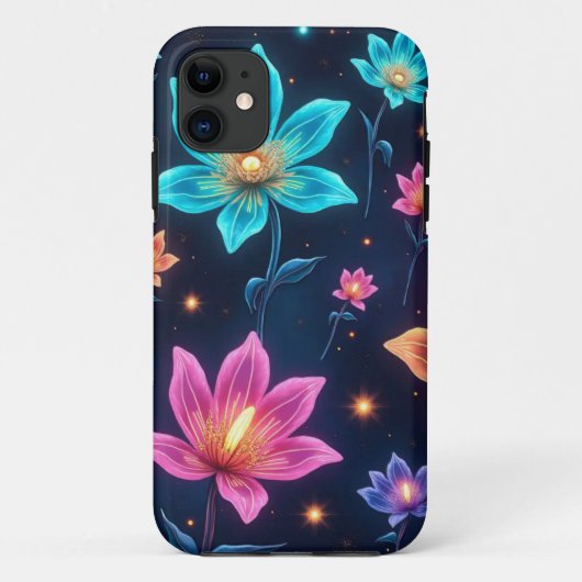 Alien Bloemstelsel iPhone/iPad Hoesje (Achterkant)